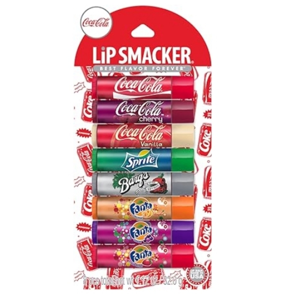 Pack of 8 Lip Smacker Coca-Cola Flavored Lip Balm New - Picture 6 of 6